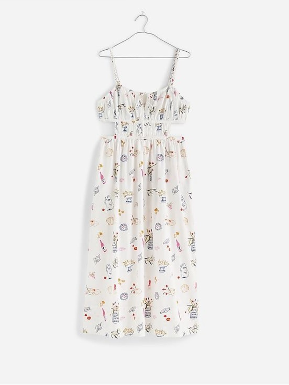 Madewell x Lisa Says Gah! Cutout Midi Dress - Picture 6 of 7